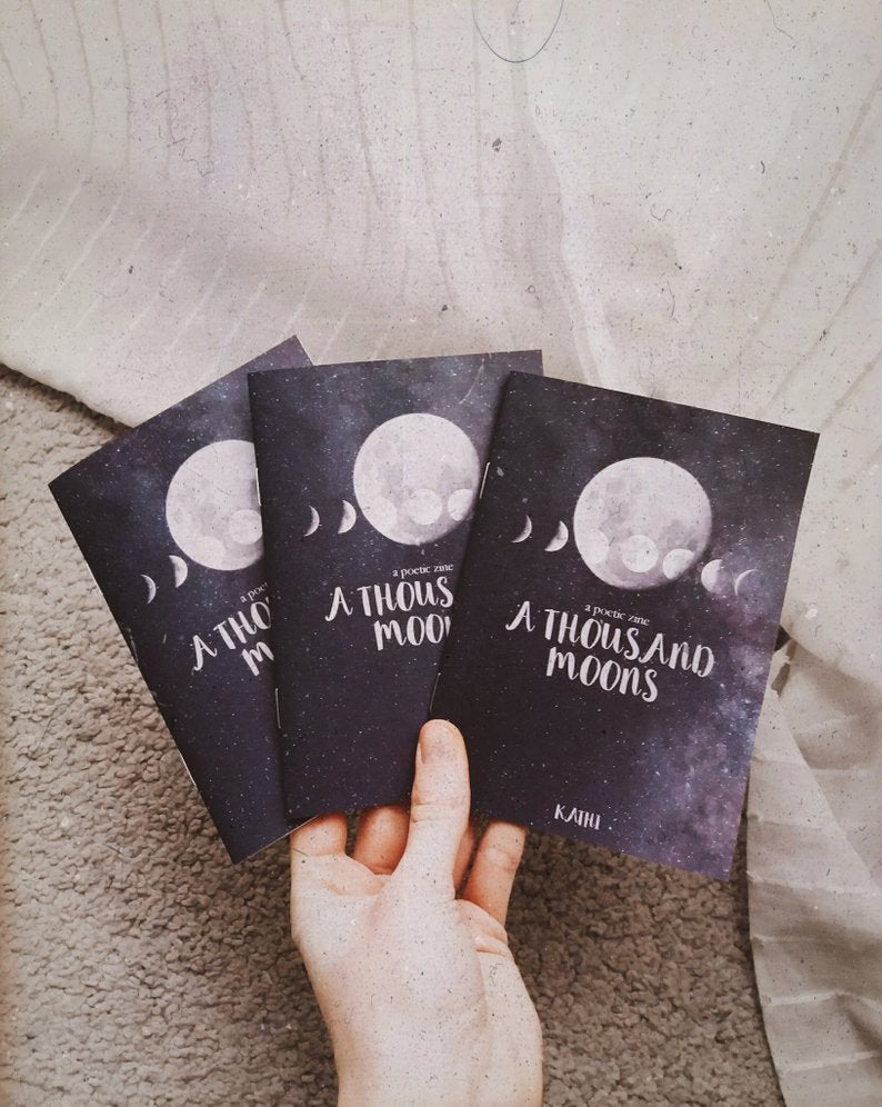 a poetic zine A Thousand Moons(Zine)